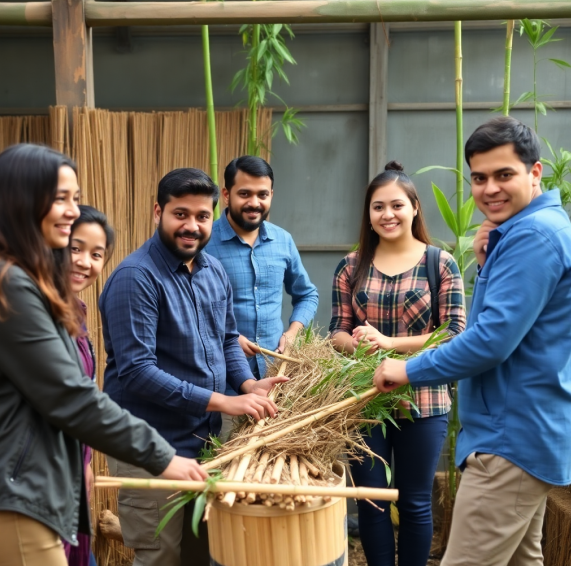 Produtor de Bambu